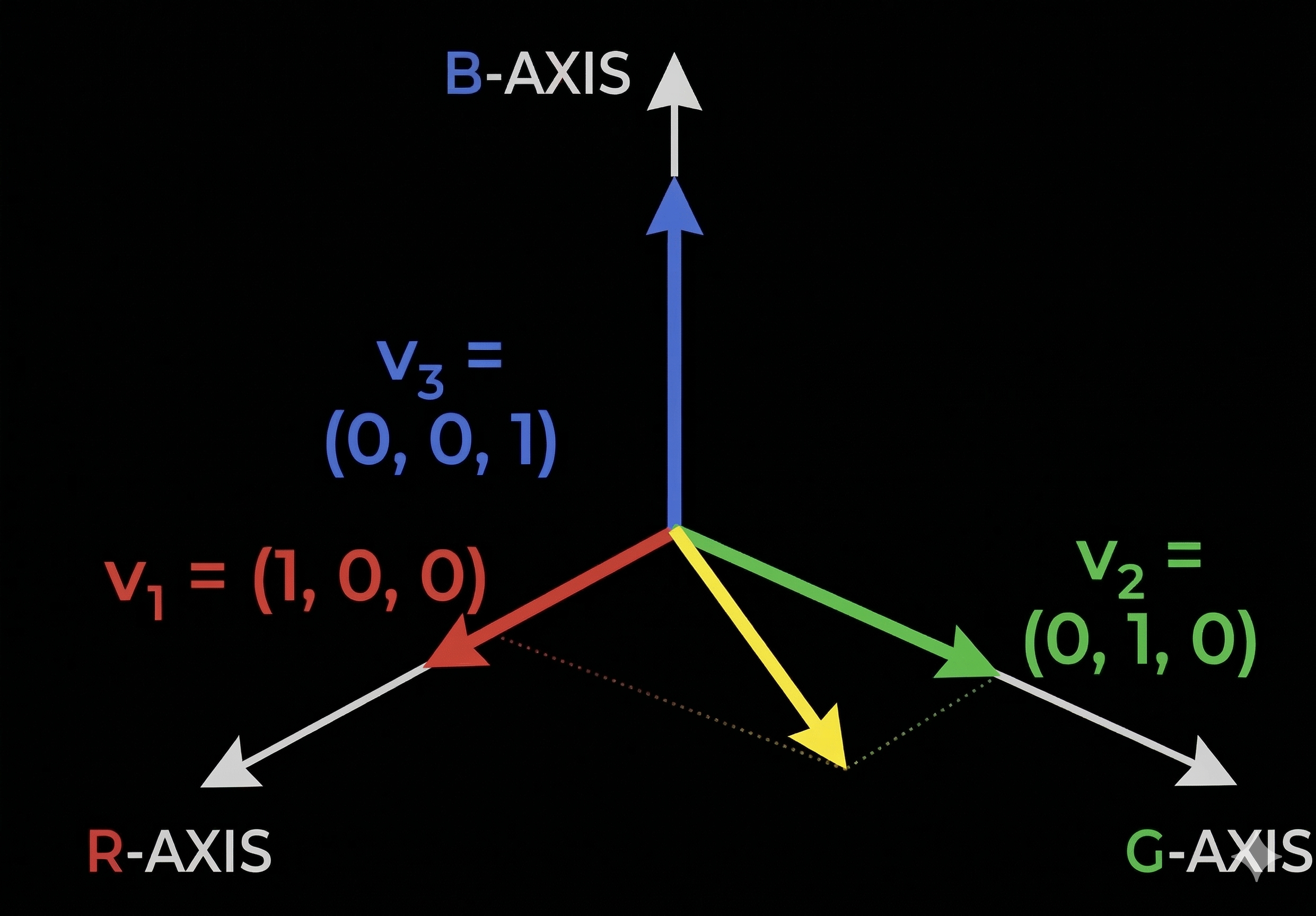 Tọa độ theo các trục RGB